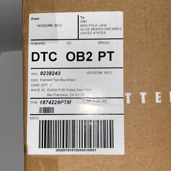 Element Tool Box for Pottery Barn Teen - Picture 10 of 11